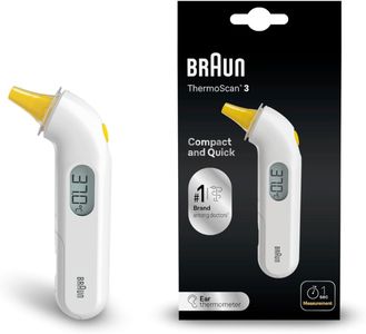 Braun ThermoScan 3 Ear Thermometer – Fast Digital Temperature Reader