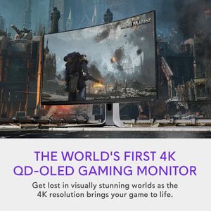 Alienware 32" 4K Gaming Monitor – AW3225QF Curved Display
