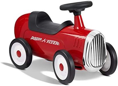 Radio Flyer Little Red Roadster, Toddler Ride on Toy, Ages 1-3, 24“ Length