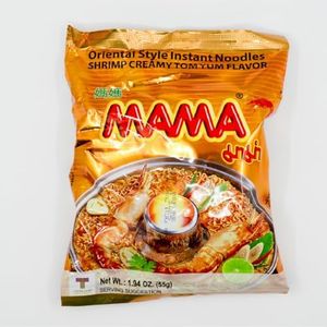 MAMA Creamy Tom Yum Ramen – 15 Pack Shrimp Flavor Instant Noodles | Thai Style | Spicy, Tangy & Rich | Project Ramen Box