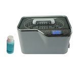 iSonic CDS100+1OZ Digital Ultrasonic Cleaner with Touch-Sensing Controls for Jewelry, Eyeglasses and Watches