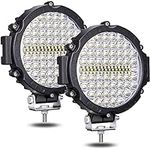 Round LED Off Road Lights, 7 Inch F