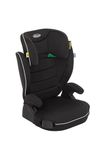 Graco Logico L i-Size R129 Highback Booster car seat with cupholders, Suitable from 100-150cm (Approx. 3.5 to 12 Years), Black Fashion