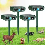 Thoveneth 4 Pack Ultrasonic Animal