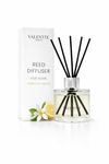 Valentte Reed Diffuser - White Neroli & Lemon Scent | Essential Oil Aroma for Home | 100 ml