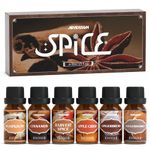 Autumn Spice Essential Oils Set, ARVIDSSON Fall Fragrance Oils for Diffusers and Candle Making, Cinnamon, Pumpkin Pie, Harvest Spice, Apple Cider, Gingerbread, Snickerdoodle,Cozy Scented Oils