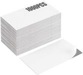 DIY Magnetic Business Name Card with Self Adhesive Backings,2 X 3½ Inch Bulk Value Pack of 1000PCS,Sticky Anisotropic Magnets Tape,Peel and Stick Magnets for Small Business Essentials