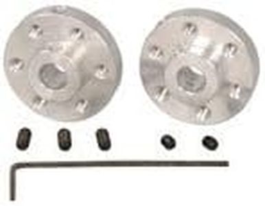 Pololu 1083 Universal Aluminum MOUNTING HUB for 6mm Shaft Pair 4-40 Holes