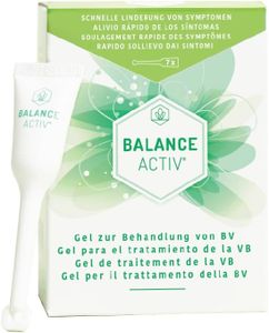 Balance Activ Gel | Trattamento della vaginosi batterica per le donne | Agisce in modo naturale per alleviare rapidamente i sintomi di odore sgradevole, fastidio e perdite associati alla BV
