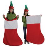 Beistle 1-Pack Jumbo Stocking, 4-Feet 6-Inch