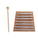 Energy Chime, 7 Tone Hand Chimes Percussion Instrument with Mallet for Classroom Management