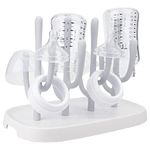 Baby Bottle Drying Rack, Space Saving Bottle Dryer Holder for Bottles, Nipples, Pump Parts, Cups