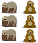 Sloth Bag Clips, 6 Woodland Sloth C