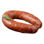 Polish Pork Sausage, Experience The Authentic Taste of Poland with Our Kielbasa Wiejska, Pre-Cooked Garlic Pork Sausage for Hearty Stews and More, Weight 908g