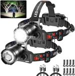 Rechargeable Headlamp 2Pack, 990,00