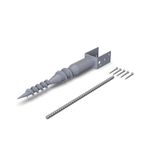 Mayne 580D-BK No Dig Ground Anchor