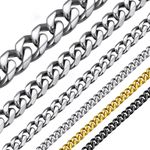 Stainless Steel Cuban Link Chain Ne