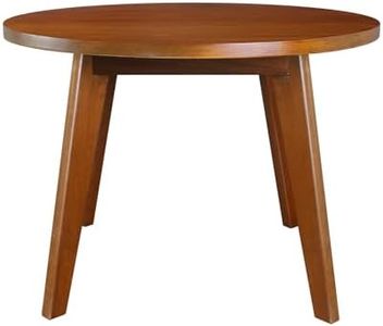 American Trails Genuine 100% Hardwood Round Coffee Table - Hand-Wiped Sweet Oak