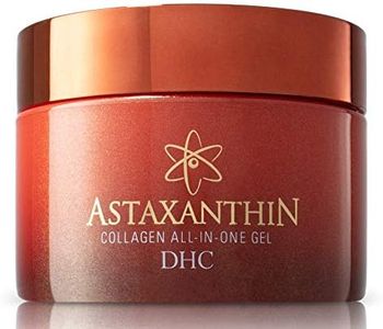 DHC Astaxanthin Collagen All-in-One Gel, Brightening Daytime Facial Moisturizer, Lightweight, Toning, Hydrating, Absorbs Quickly, Collagen, Fragrance and Colorant free, Ideal for all Skin Types