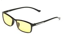 Pilestone TP-009 Yellow Color Blind Glasses (Tritanomaly/Tritanopia), Yellow, Medium