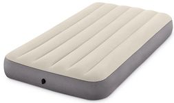 Intex Dura-Beam Series Single High Airbed, Taupe/Grey, One Size