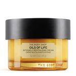 The Body Shop Oils of Life Intensely Revitalising Cream, 50 ML - For Mature Skin | Helps Skin Feel Revitalised | Vegan