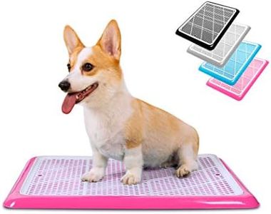 Pet Awesome Dog Potty Tray/Puppy Pee Pad Holder 25”x20” Indoor Wee Training for Small and Medium Dogs