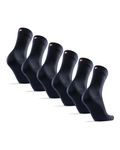 DANISH ENDURANCE 3 Pack Premium Merino Wool Dress Socks, Thermal, Breathable, Odourless, Men & Women, Navy Blue, 9-12