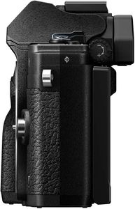 Olympus OM-D E-M10 Mark IV Camera Kit, 20MP, 4K, Wi-Fi, Black + 14-42mm Lens