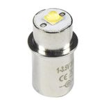 HQRP 3W LED Bulb compatible with MagLight ST3D016 ST3DMR6 S3D015 S3D016 S3D036 S3D096 S3D115 Flashlight 2-D 3-D 2-C 3-C Torch