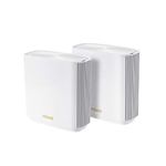 ASUS ZenWiFi XT9 AX7800 Tri-Band WiFi 6 Mesh System, Covearge up to 5700 sq ft, Subscription-Free Network Security, Advanced Parental Controls, 4G & 5G Mobile Tethering, VPN, Easy Setup, 2.5G Port