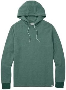 Fair Harbor The Textured Tailwind Hoodie –– Men's Classic Lightweight Hoodie –– Incredibly Soft and Breathable