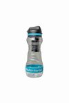 Water-to-Go 50cls water purifier bottle; Filters viruses, bacteria, protozoa, cysts, harmful chemicals & microplastics; Leakproof & guaranteed for life-For Travel, Outdoors, Fitness & Survival (Blue)