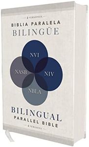 NIV/NVI/NASB/NBLA, Bilingual Parallel Bible, Hardcover, Comfort Print / NIV/NVI/NASB/NBLA Biblia Paralela Bilingüe, Tapa dura, Comfort Print (Spanish Edition)