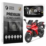 Spartan Shield Digital Meter Screen Protector For HERO KARIZMA XMR 210 Bike || Anti Scratch Water Repellent LCD Instrument Cluster Guard || KarizmaXMR 2024 Bike Console Accessory [Not Tempered Glass]