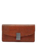 Liebeskind Berlin Women's Flare Lizard Slam Wallet Large, Brillant Orange