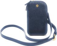 Tory Burch Emerson Phone Crossbody Bag, Navy Blue