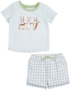 Mud Pie baby-boys Casual, Blue, 12-18 Months