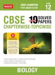 MTG CBSE 10 Years (2024-2015) Chapterwise Topicwise Solved Papers Class 12 Biology Book - CBSE Champion For 2025 Exam | CBSE Question Bank With Sample Papers | Video Solution of PYQs (Based on Latest Pattern)