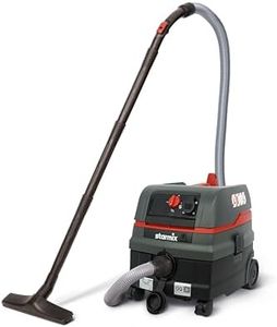 starmix ISC H-1425 Mono – Industriestaubsauger Staubklasse H, 25L Behälter, 270 mbar, 69 l/s – manuell aktivierbare Filterabreinigung & Betrieb mit einem Filter – Kompatibel mit Dustfixx Vorabscheider