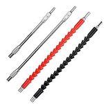 4 Pcs Flexible Drill Bit Extension,