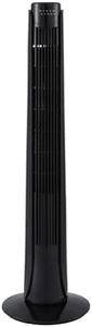 Devanti Electric Tower Fan, 93cm Tall, Auto Oscillating, 85 Degrees Wide Air Coverage, 3 Speeds, 3 Modes, 7.5Hour Timer Setting, Portable Fans with Remote Control for Home Office Living Room - Black