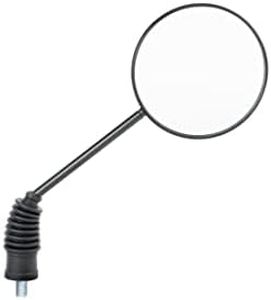 Tanax AU-10 Motorcycle Mirror, Napoleon Radical Mirror, Black, Left and Right Common 0.4 inches (10 mm), Positive Screws