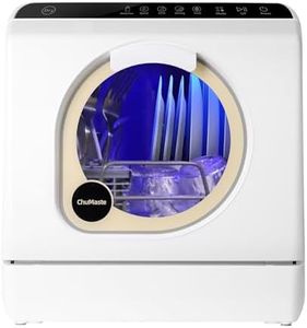 ChuMaste Countertop Dishwasher Countertop Dishwasher With Tank Portable Dishwasher Two Water Supply Methods, Suitable For Apartments And Rvs