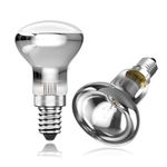 Lamptobe R39 25W Reflector Light Bulb for Lava Lamp Bulbs 240V, Dimmable E14 Oven Bulb 25W, Microwave Bulb, Fridge Bulb, SES Small Edison Screw Cap Spotlight Halogen Bulbs, Warm White 2600K, 2 Pack