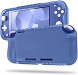 Fintie Case for Nintendo Switch Lite 2019 - Soft Silicone [Shock Proof] [Anti-Slip] Protective Cover with Ergonomic Grip Design for Switch Lite Console (Navy Blue)