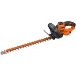 BLACK+DECKER BEHTS401-QS Corded 500W Hedge Trimmer, 55 cm Dual Action Blade for Medium Sized Hedges, Bushes and Garden Trimming, 22mm Standard Blade Cut Capacity