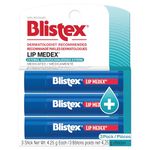 Blistex Lip Medex Stick Value Pack 3 count