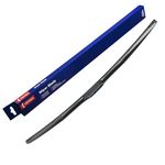 DENSO Hybrid Front Window Wiper Blade DUR065R - 650mm - Premium Graphine Coated All Season Replacement Windscreen Wipers - OEM Reference: 983502V600 - U-Hook Arm - RHD, red, black