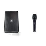 JBL Professional EON ONE Compact - All-In-One Rechargeable Personal PA Speaker with AKG P3S Dynamic Microphone